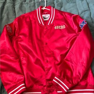 NWOT Women’s Mitchell & Ness 49er jacket